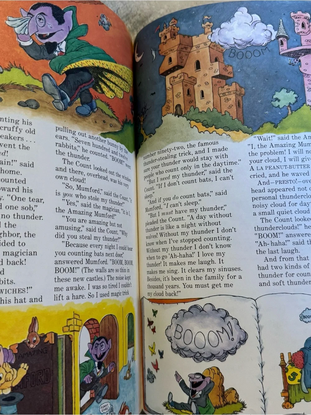 1978 The Sesame Street Bedtime Storybook Vintage Hardback Children’s Book